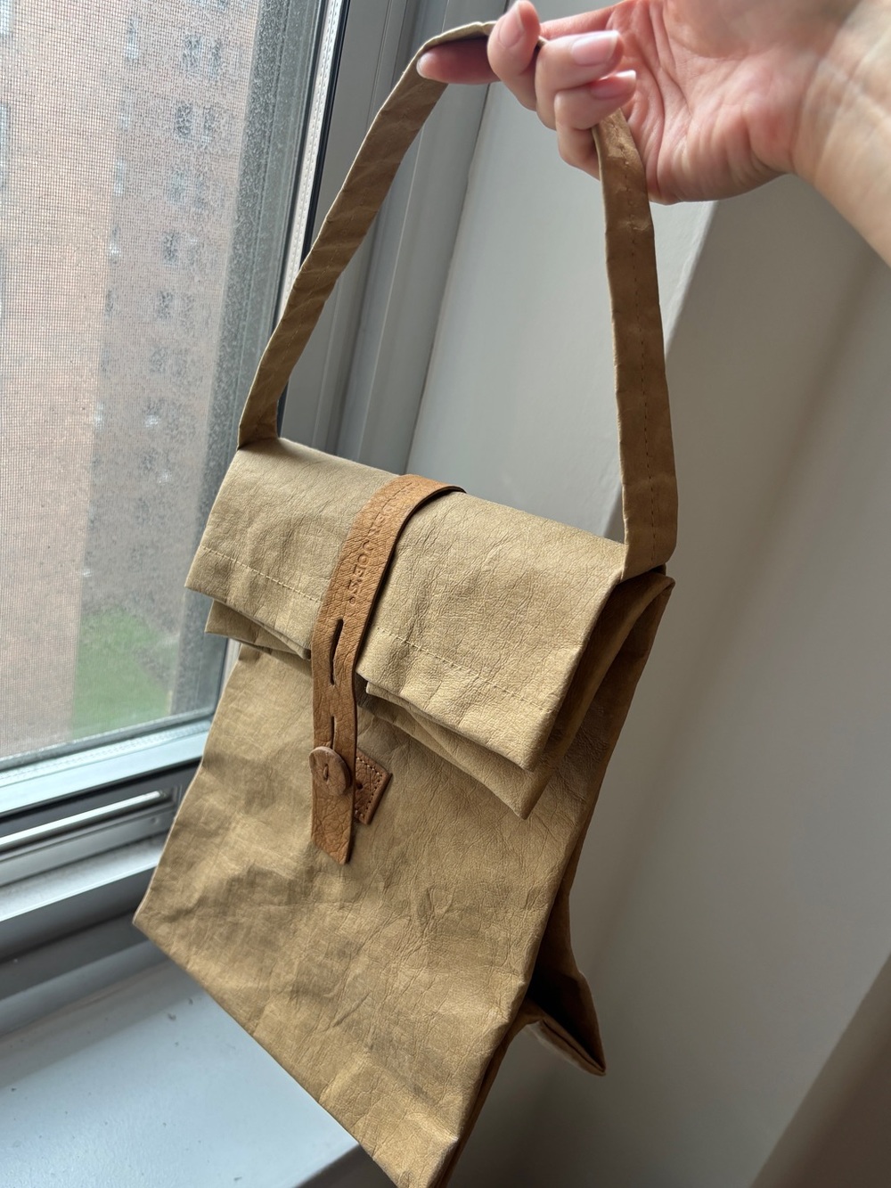 TRADER JOES washable reusable paper lunch bag